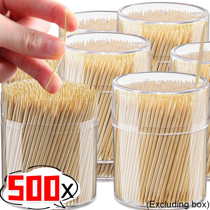 

Бамбуковые зубочистки 500 шт.