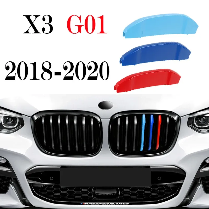 

3 шт. накладка на решетку автомобиля для BMW X3 E83 F25 G01 2003 2004 2005 2006 2007-2020 гоночная накладка на решетку зажим Performance M
