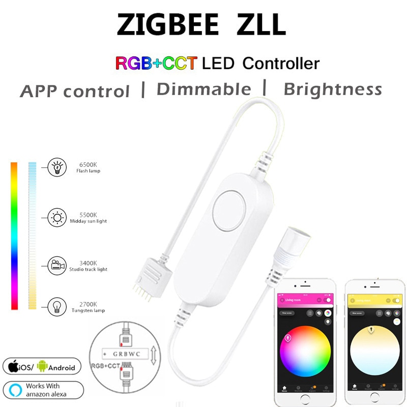 

YSRSAI Zigbee контроллер светодиодных лент Tuya