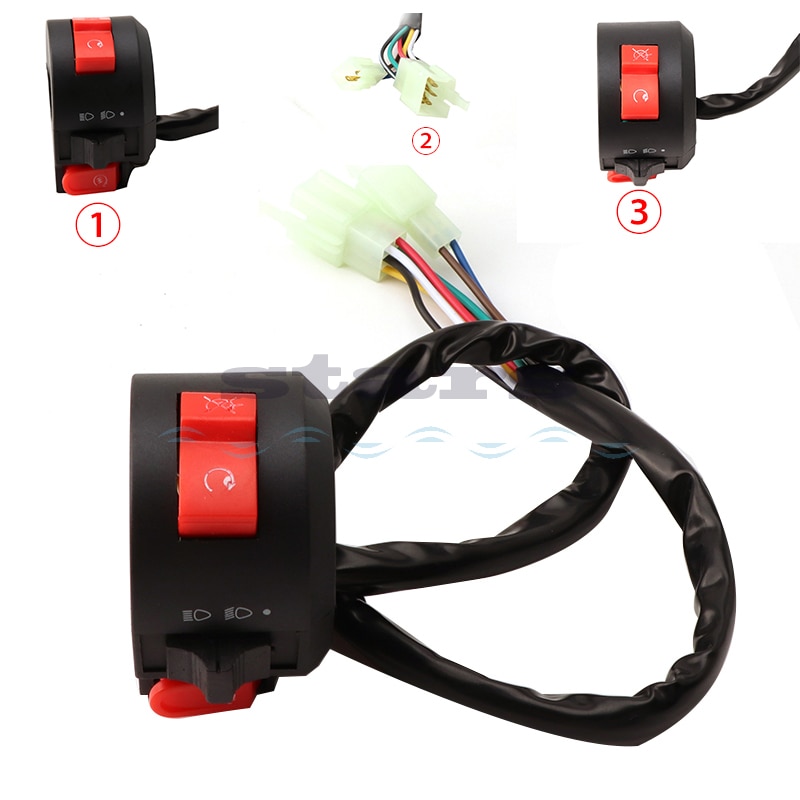 

Дроссель Kill Start Light для 50cc 70cc 90cc 110cc 125cc ATV Quad Taotao Sunl Roketa