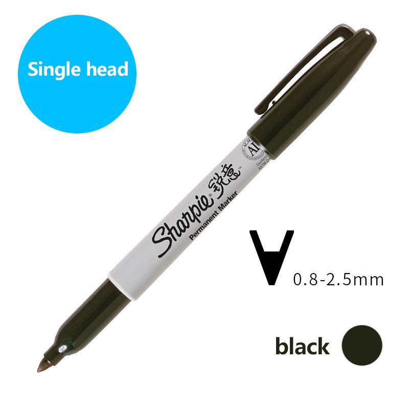 

Sharpie Oil-based Marker Waterproof Oil-resistant Fade-resistant Hand-drawn Graffiti Quick-drying Special
