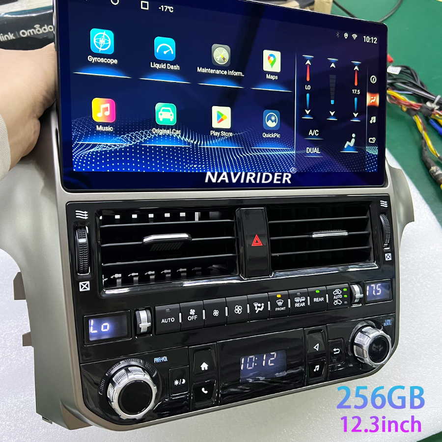 

256 ГБ 12 "новый автомобильный радиоприемник Android 13 для Lexus GX400 GX460 2009-2022 Мультимедийный видеоплеер CarPlay GPS WIFI Стерео головное устройство