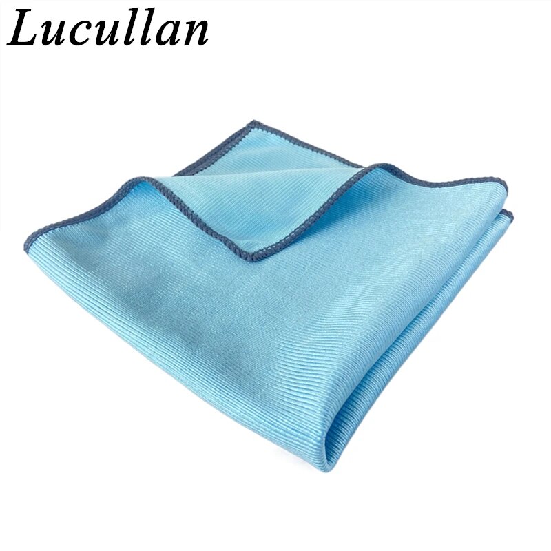 

Салфетки для сушки стекла Lucullan из микрофибры (16x16 дюймов), без ворса, быстро очищают окна, зеркала и нержавеющей стали