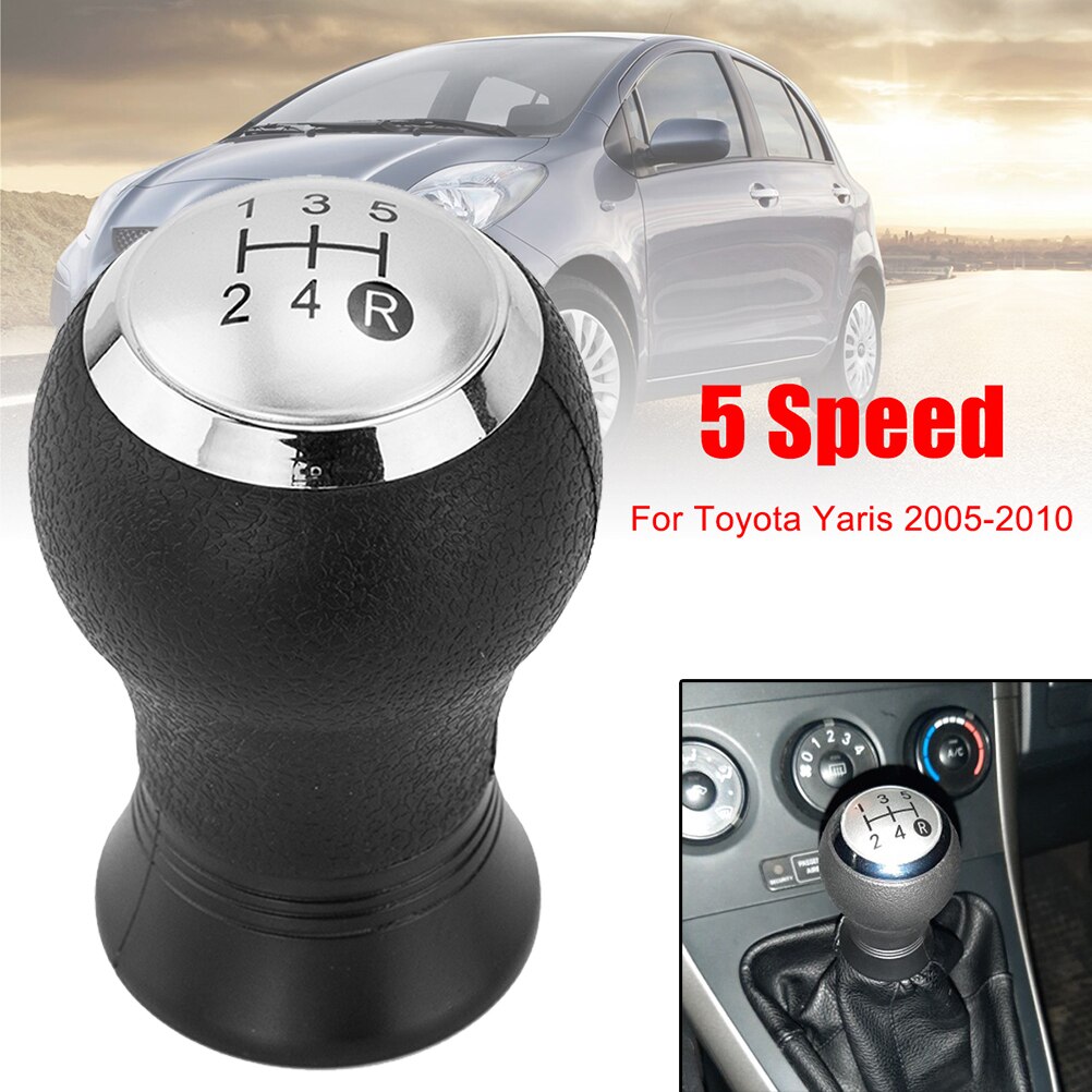 

Для Toyota Yaris Auris 5-скоростная ручная рукоятка, головка переключателя передач 2005 2006 2007 2008 2009