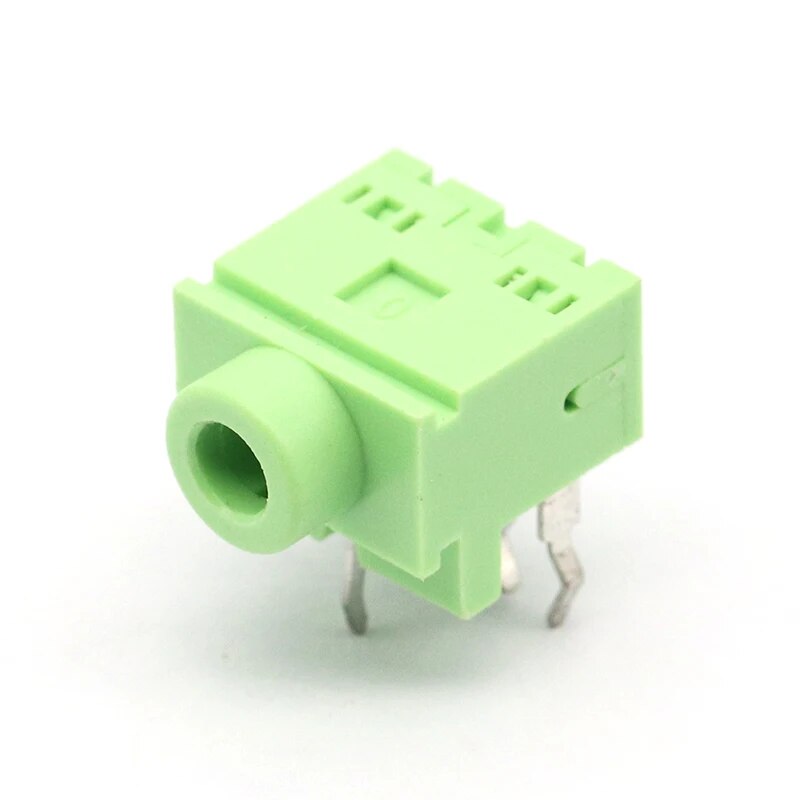 

Разъём для наушников New Rise PJ-317 Green 3,5 мм