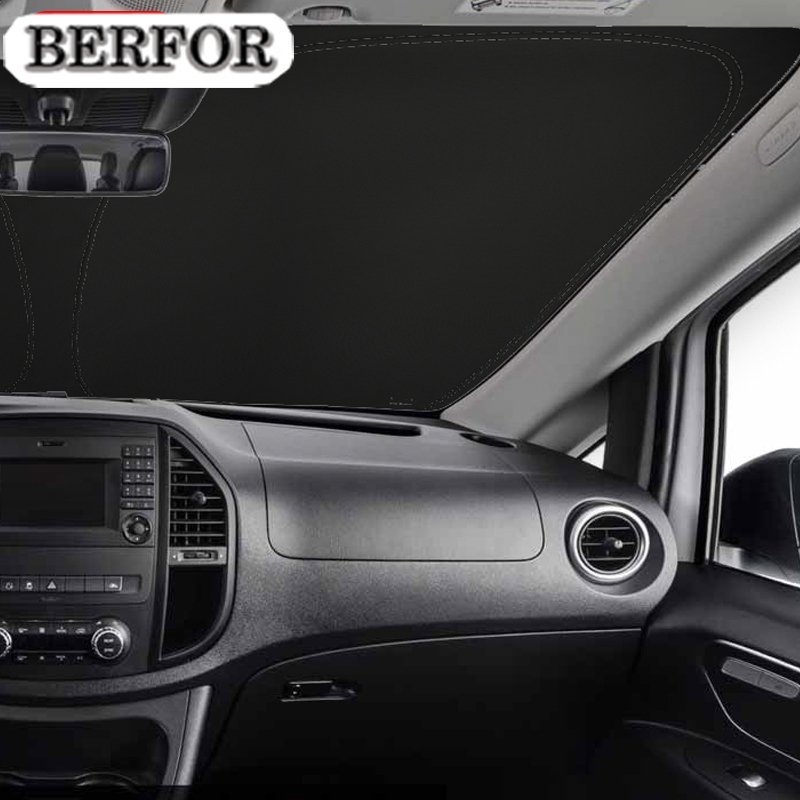 

Для Mercedes Benz Sprinter 2007-2023 автомобильный наноизоляционный козырек на лобовое стекло солнцезащитный козырек на переднее окно козырек авто аксессуары для интерьера