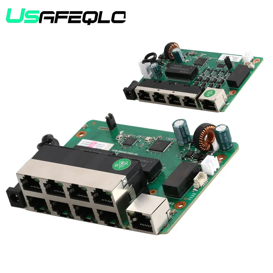 

Активный PoE коммутатор USAFEQLO 6/10 портов