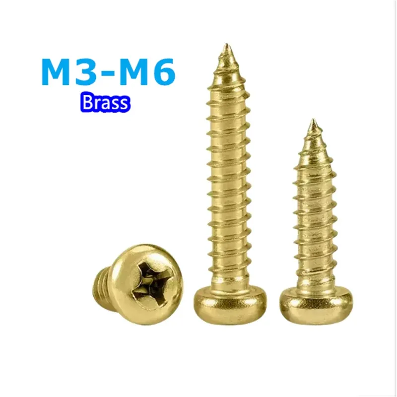

Саморезы латунные с потайной головкой M3 M3.5 M4 M5 M6