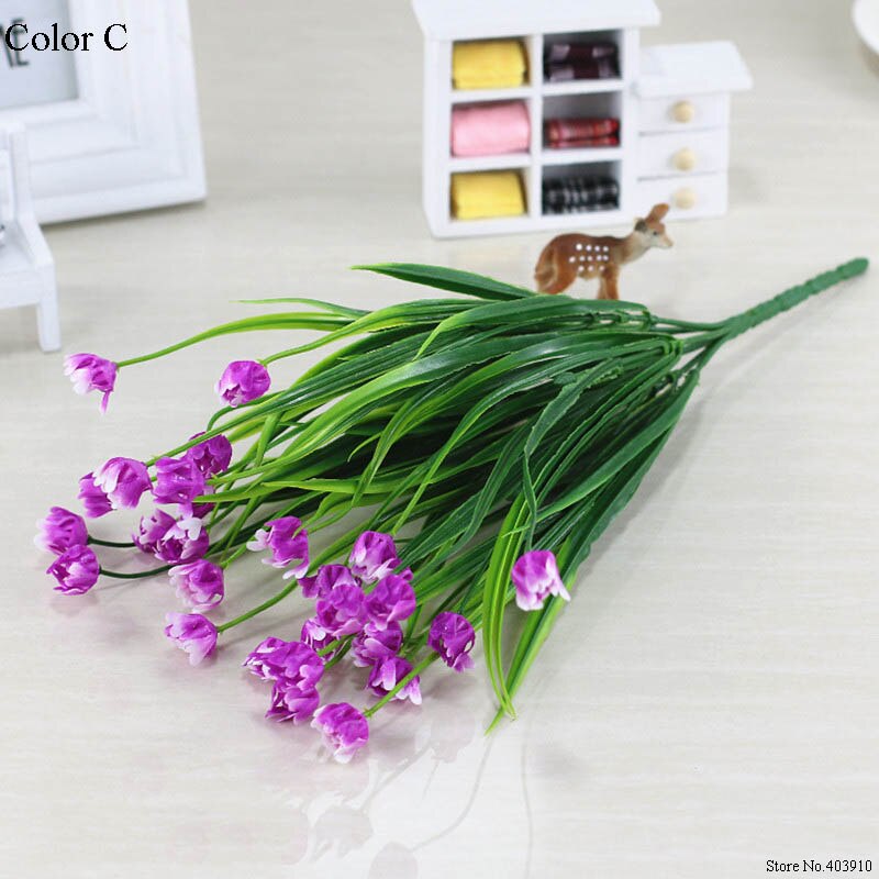 

Искусственные мини-тюльпаны белые Flores 25 штук