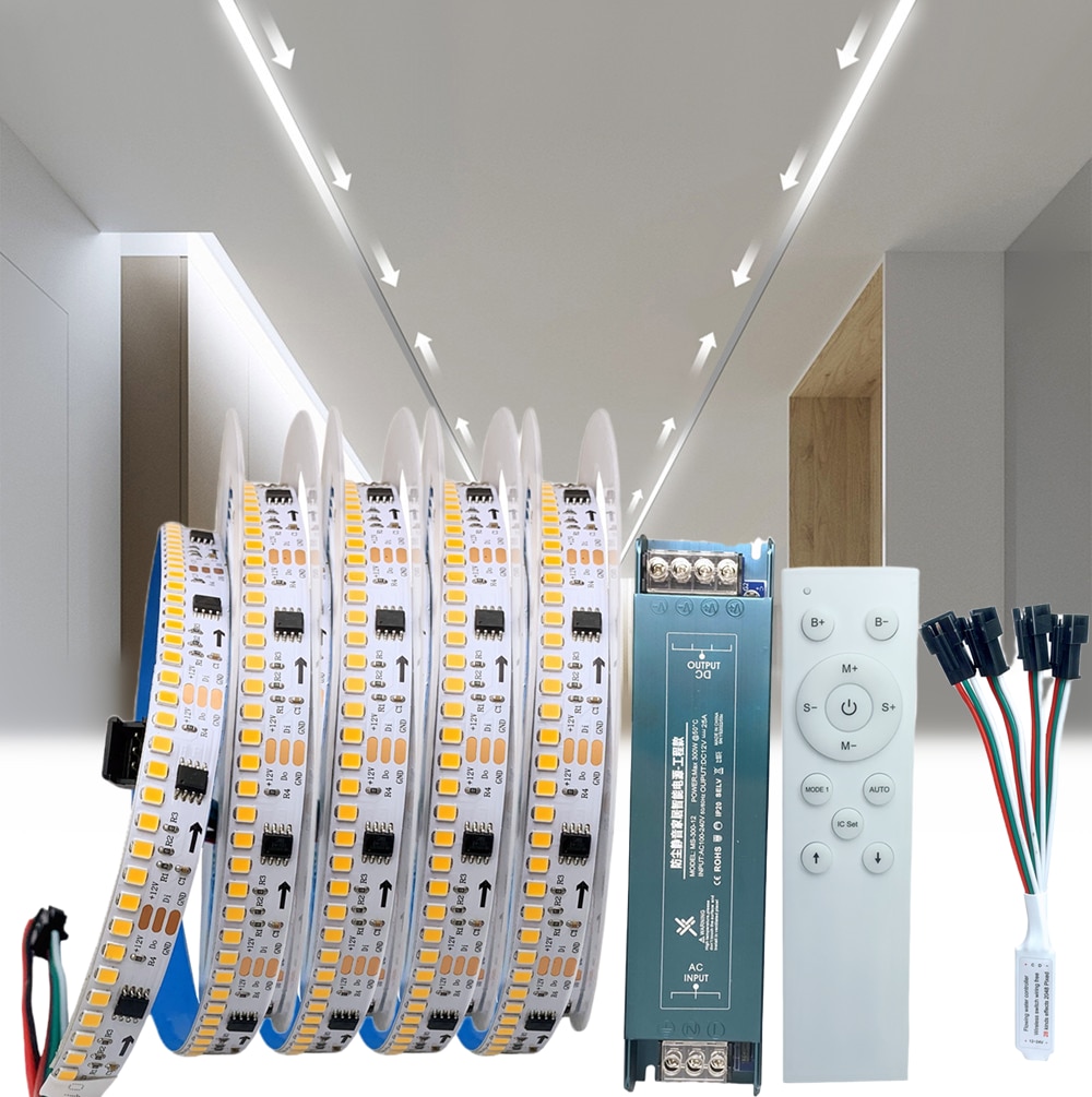 

HERULED Светодиодная лента "Лошадиная гонка" 234LED/м 12В