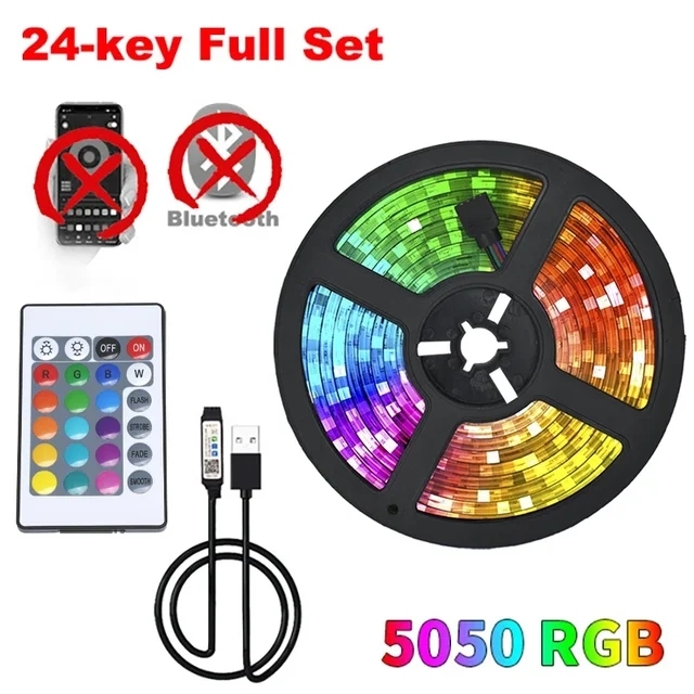 

RGB светодиодная лента GBKOF 5050 Bluetooth 5В