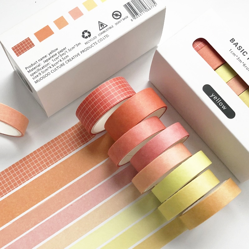 

Mengtai Washi Tape набор
