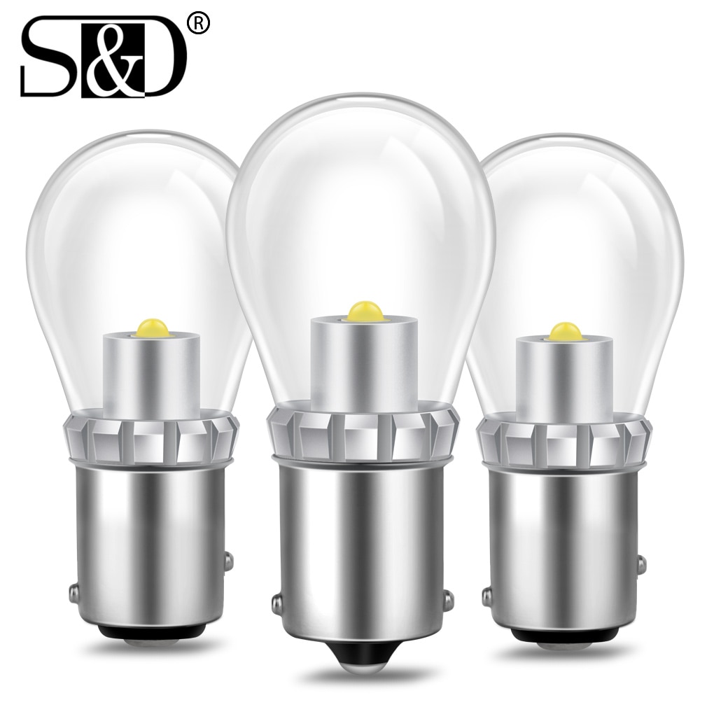 

1 шт. 1156 BA15S P21W Led BAU15S PY21W BAZ15D 1157 BAY15D BA15D P21/5W 1SMD автомобильные сигнальные лампы, белый, теплый белый, 12 В, 24 В