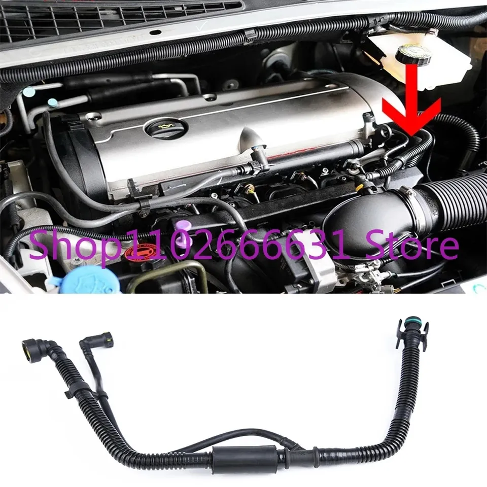 

Трубы вентиляции картера двигателя EW10J4 для Peugeot 307 407 406 607 807 1,6 В Citroen Picasso Sena 2,0