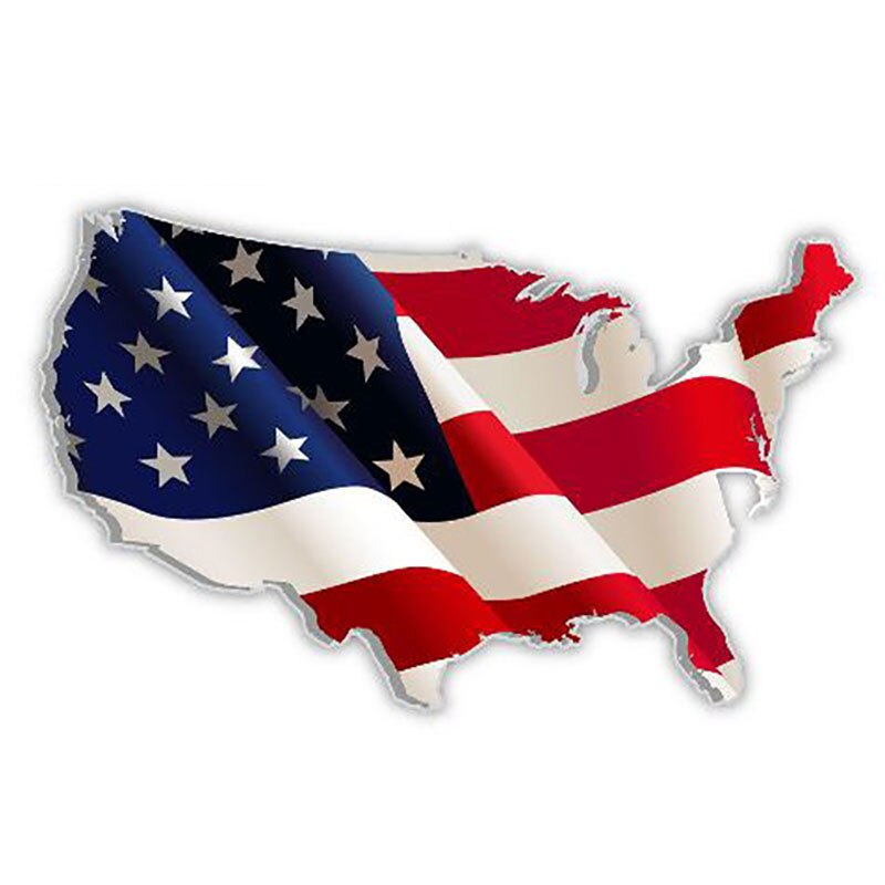 

V1632 # США Соединенные Штаты Америки Американская карта США Флаг Наклейка Автомобиль Грузовик Лодка Наклейка Ноутбук Графика Автомобильная Наклейка