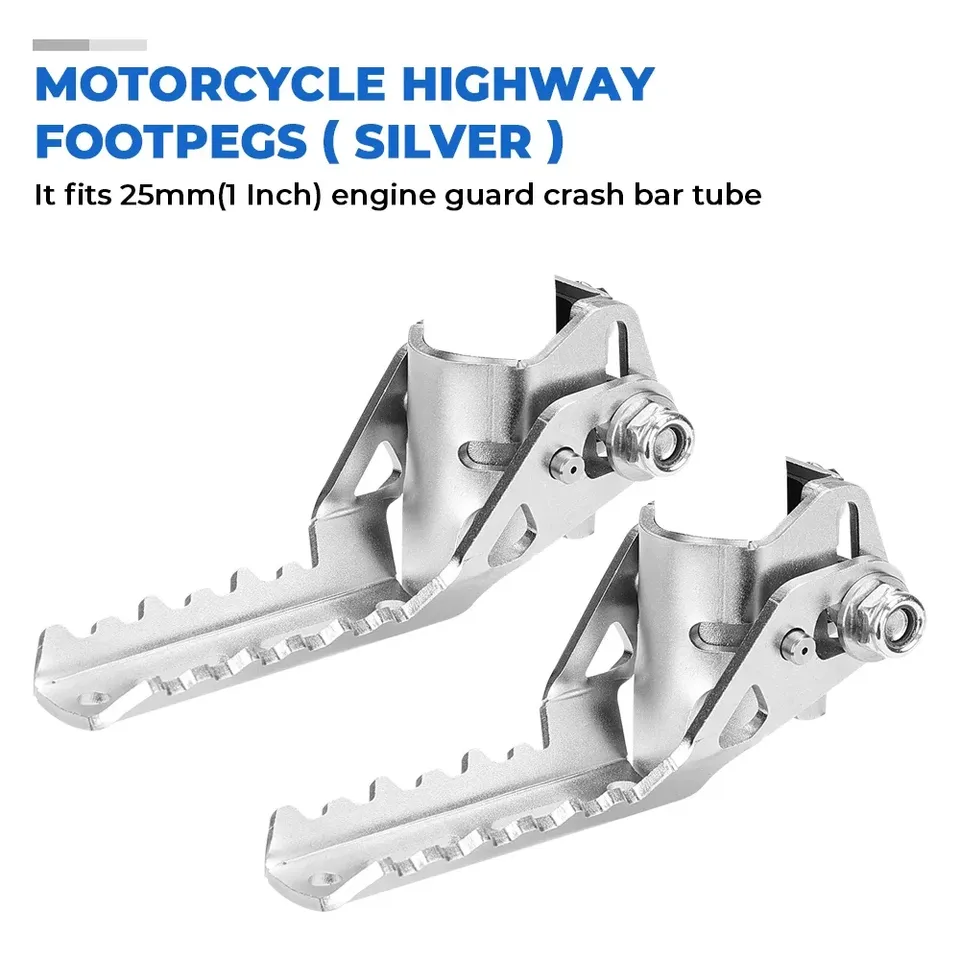 

Передняя подставка для ног для BMW R1200GS, подножка для шоссе, 25 мм, аварийные дуги LC R 1200 GS 1200GS для Tiger Explorer, аксессуары для мотоциклов