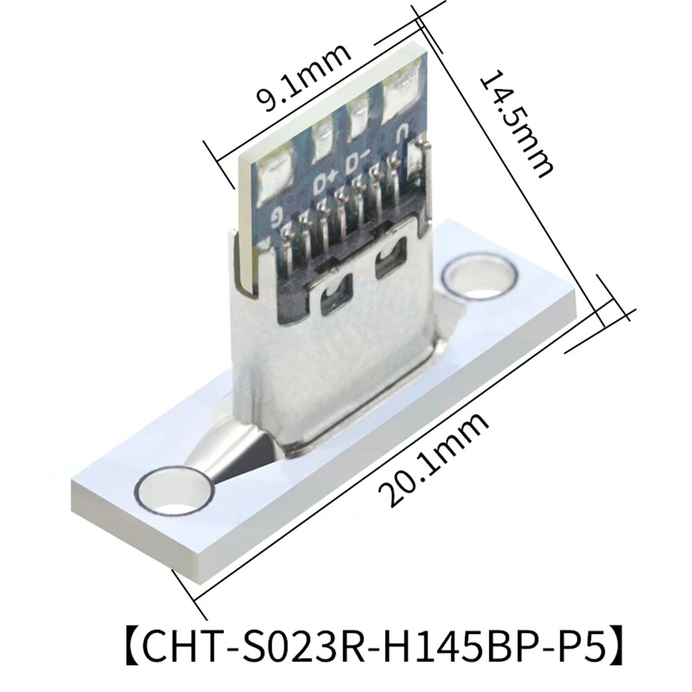 

Разъемы USB 3.1 Type-C Aideepen 2Pin 4Pin 5Pin 6Pin