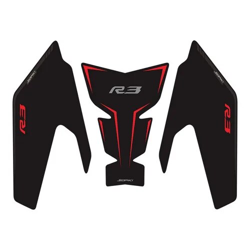 

Наклейки на колени для Бака YAMAHA YZF R3 YZF-R3 YZFR3 2019-2024 2023
