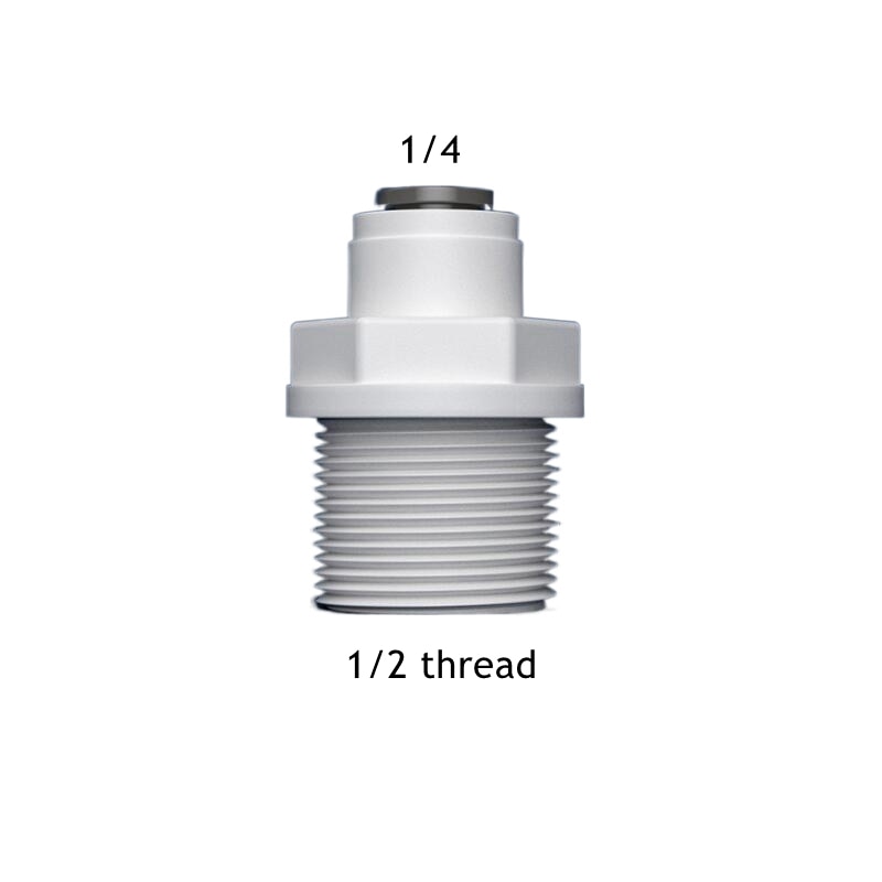

Фитинг для воды CNWIKIYA 1/2"-1/4" 3/8", пластик