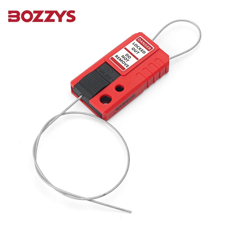 

Регулируемая блокировка микрокабеля с кабелем из нержавеющей стали диаметром 1,5 мм для внутренней блокировки