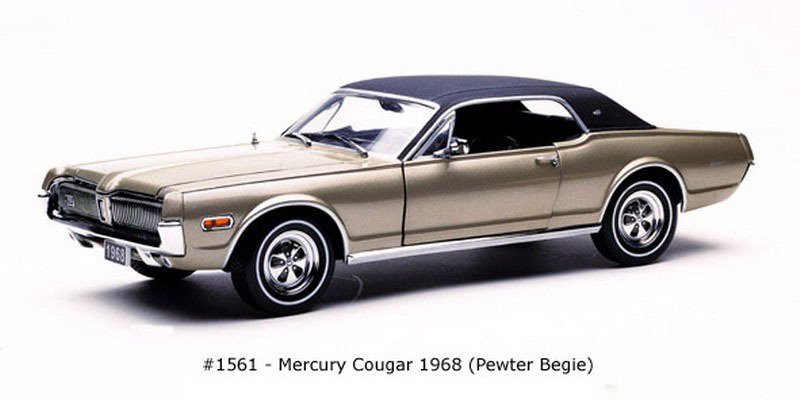 

Модель автомобиля Mercury Cougar SunStar 1/18