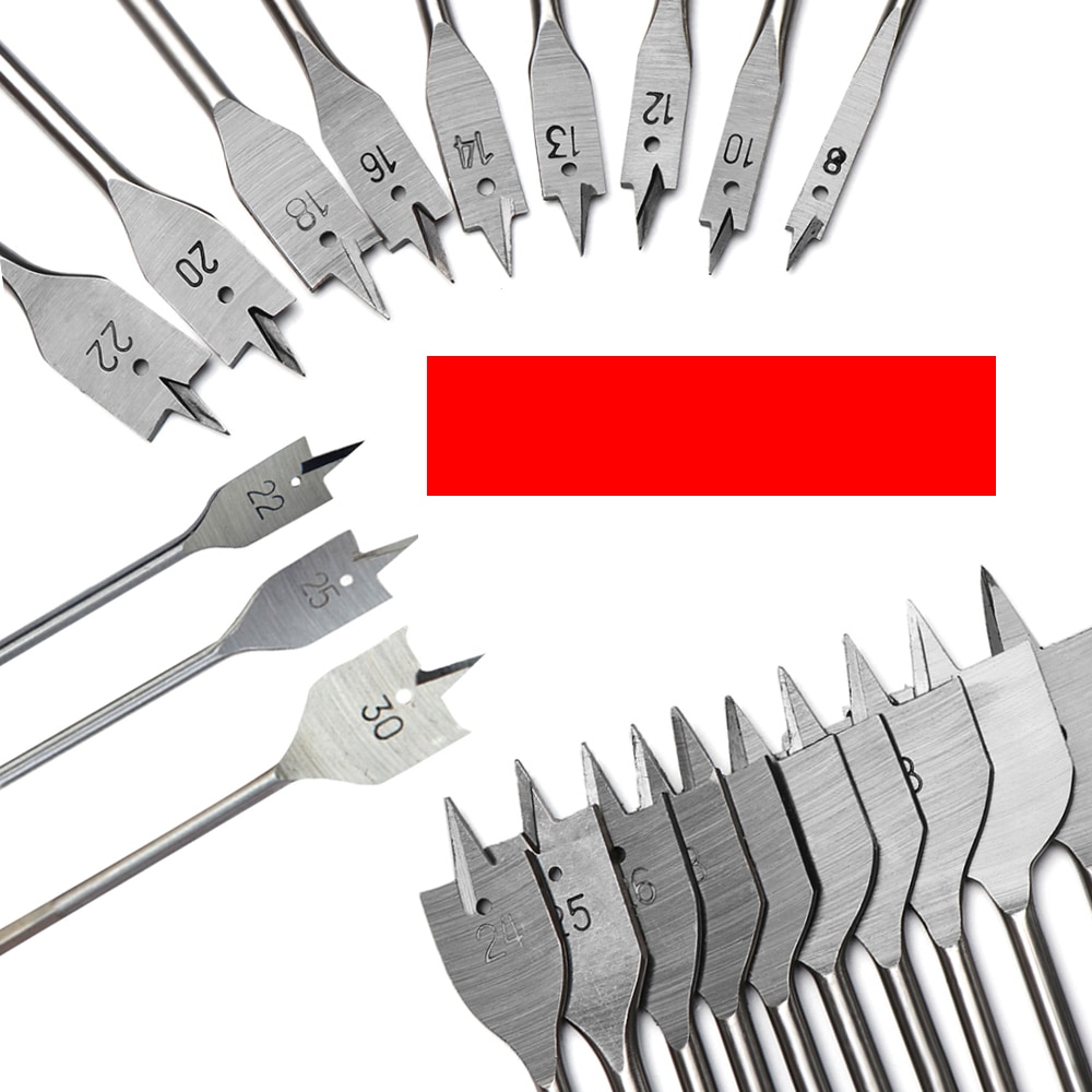 

Плоское сверло Countryman Tools 6-50 мм из высокоуглеродистой стали