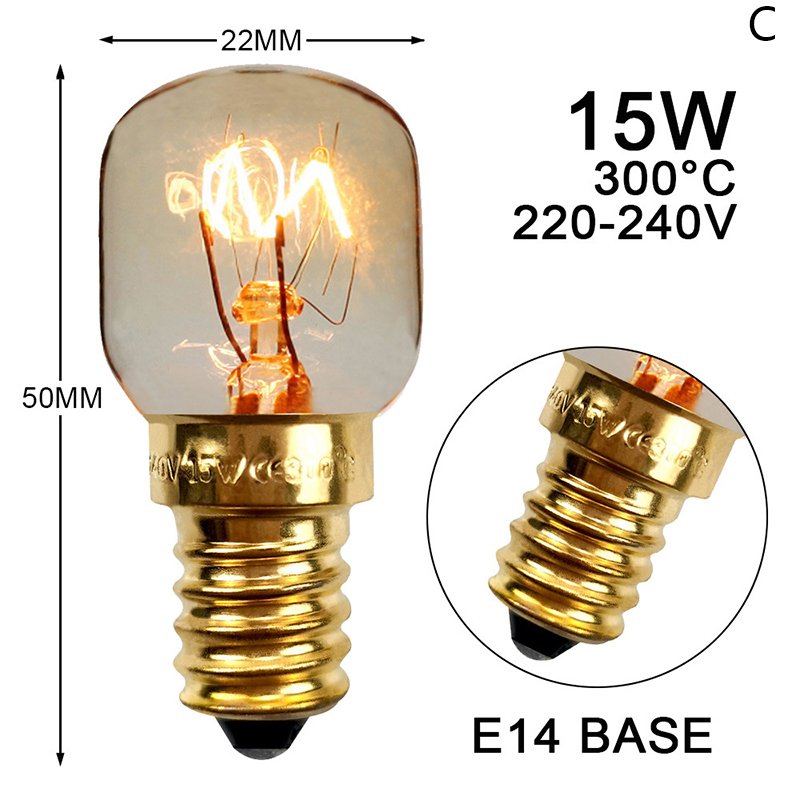 

Светодиодная лампа для микроволновки E14 2700K 15/25Вт