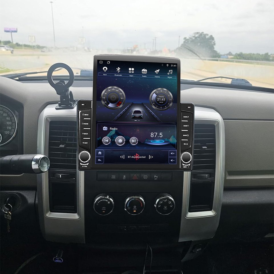 

Автомобильный радиоприемник, аудио-видео A/V-плеер, головное устройство с GPS Carplay, кассета для грузовиков Dodge RAM 1500 2500, 2008-2012