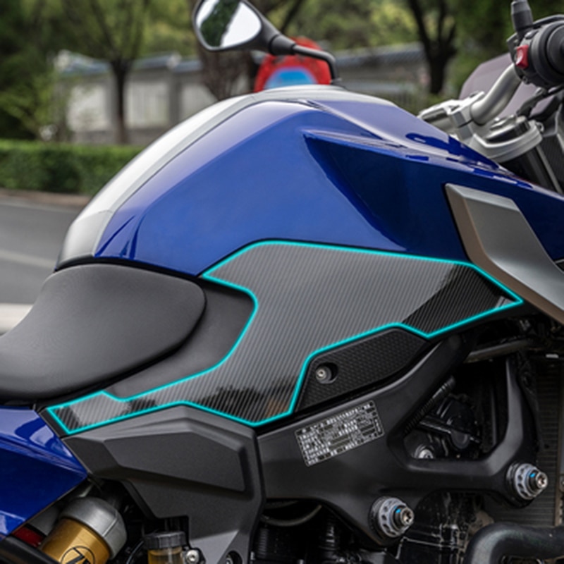 

Мотоциклетная 2D углеродная F900R наклейка с эмблемой обтекателя наклейка на корпус полный комплект декоративная наклейка для BMW F900R F 900 R 2020