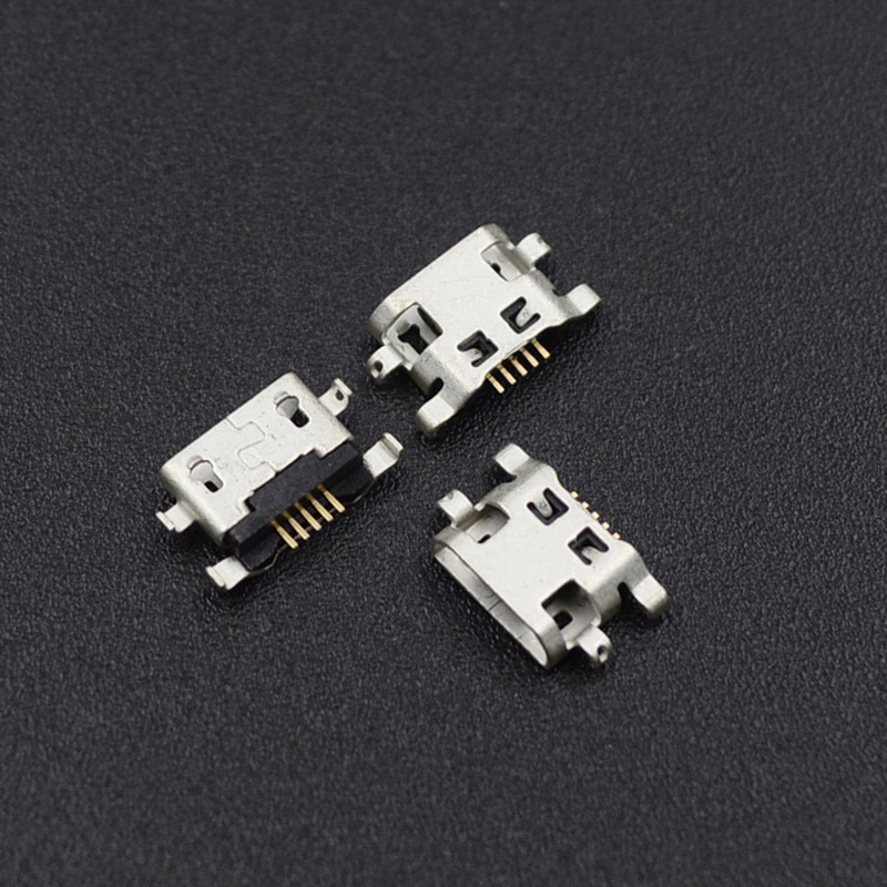 

Разъемы Micro USB 5 контактов AceWong 10 шт