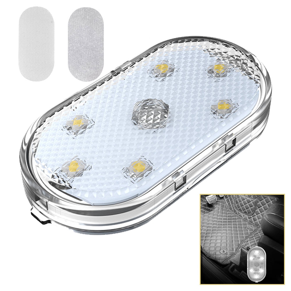 

1 Шт. USB-датчик, Светодиодный Светильник Для Чтения, Потолочный Светильник Для Салона Автомобиля, Сенсорное Управление