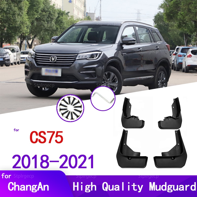 

Брызговики для Changan CS75 2018-2021, передние и задние брызговики, автомобильные аксессуары 2018 2019 2020 2021