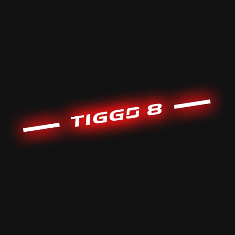

Автомобильная наклейка Chery Tiggo Logo Tiggo 8 Pro 2022 2023, аксессуары, задний фонарь, стоп-сигналы, протектор лампы, стиль чехлы из углеродного волокна