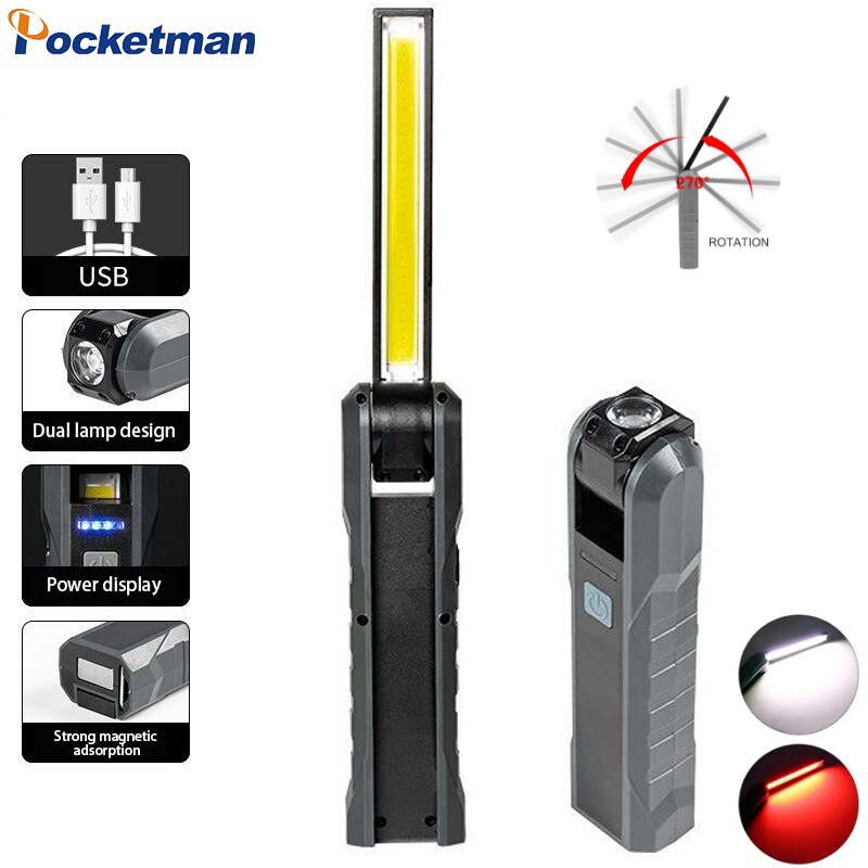 

POCKETMAN Магнитная рабочая лампа COB