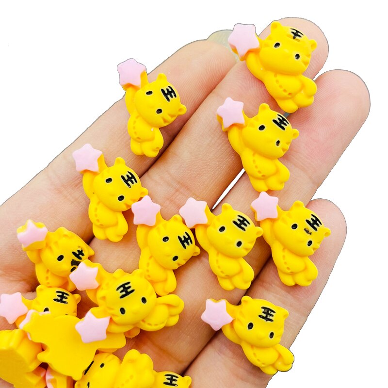 

Кабошоны из смолы с изображением тигров Mate Birds