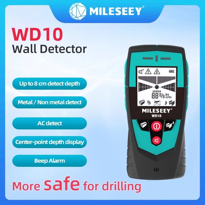

Mileseey WD10 многофункциональный настенный детектор