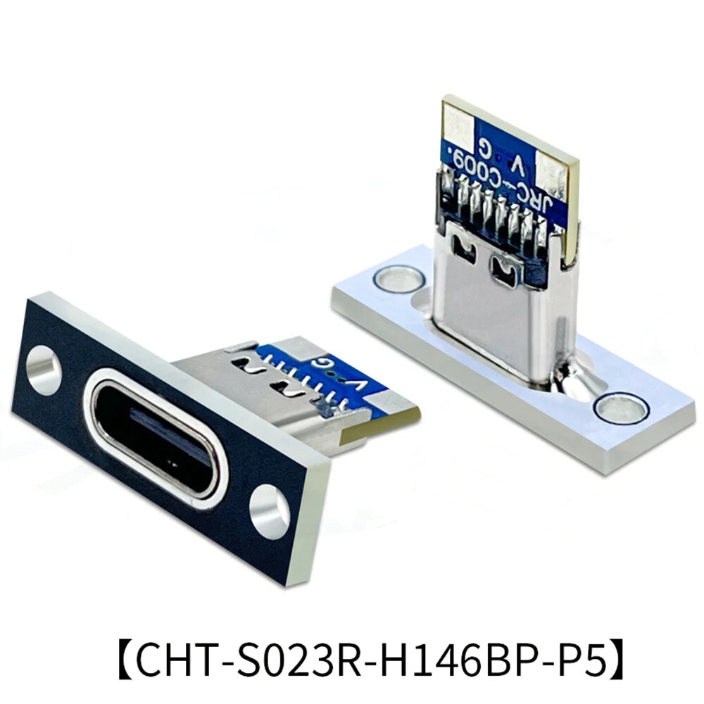 

5 шт. USB 3.1 Тип C Разъем Type-C USB Jack 3.1 Type-C 2-контактный 4-контактный 5-контактный 6-контактный гнездовой разъем