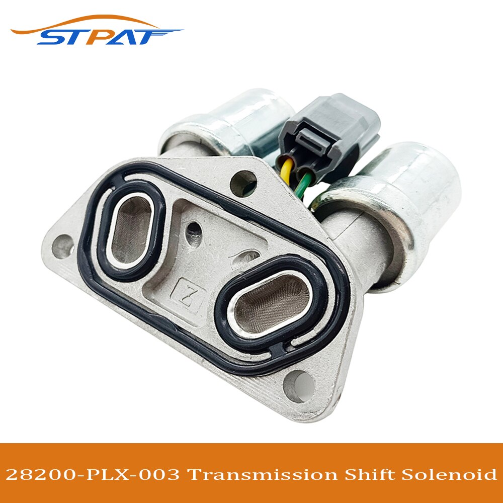 

STPAT 28200-PLX-003 Новый соленоид переключения линейной коробки передач для Honda Civic 1.7L I4 2001-2005, ремонт 28200PLX003 28200 PLX 003