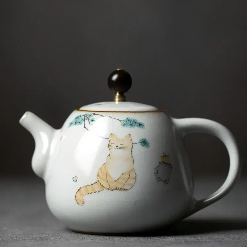 

Керамический чайник RI ONIY TEASET 280 мл с котом