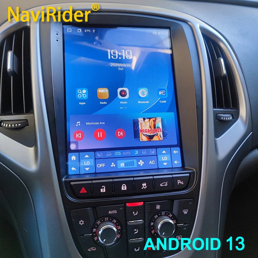 

Автомобильный радиоприемник Tesla с экраном 10,4 дюйма, Android 14, для Buick Excelle, для Opel Astra J Gtc 2013 2012, мультимедийный видеоплеер, навигация GPS