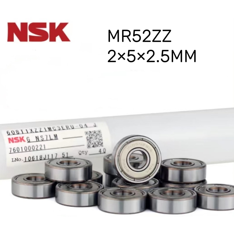 

Подшипники NSK MR52ZZ 5/10 шт.