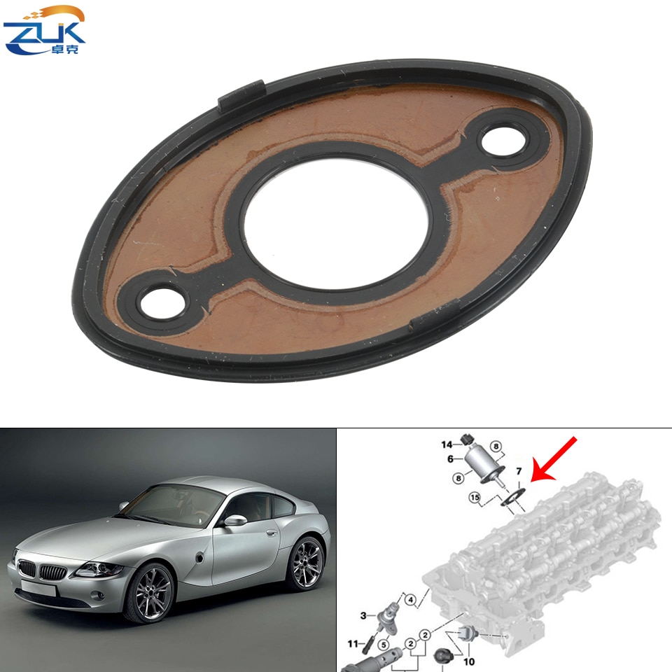 

ZUK для BMW VVT Valvetronic Motor резиновый уплотнитель прокладка E87 130 E90 E91 323 325 330 для E60 530 630 для двигателя Z4 N52