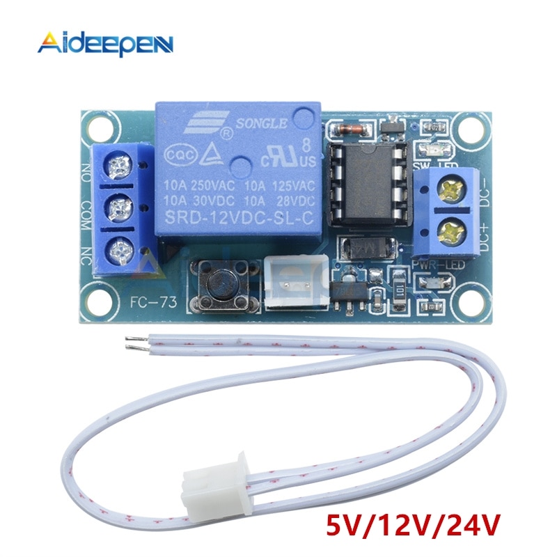 

Aideepen 1 Channel Latching Relay Module