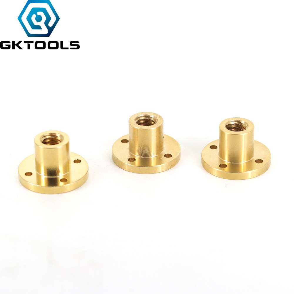 

Гайки T8 GKTOOLS латунь набор 1-16 мм