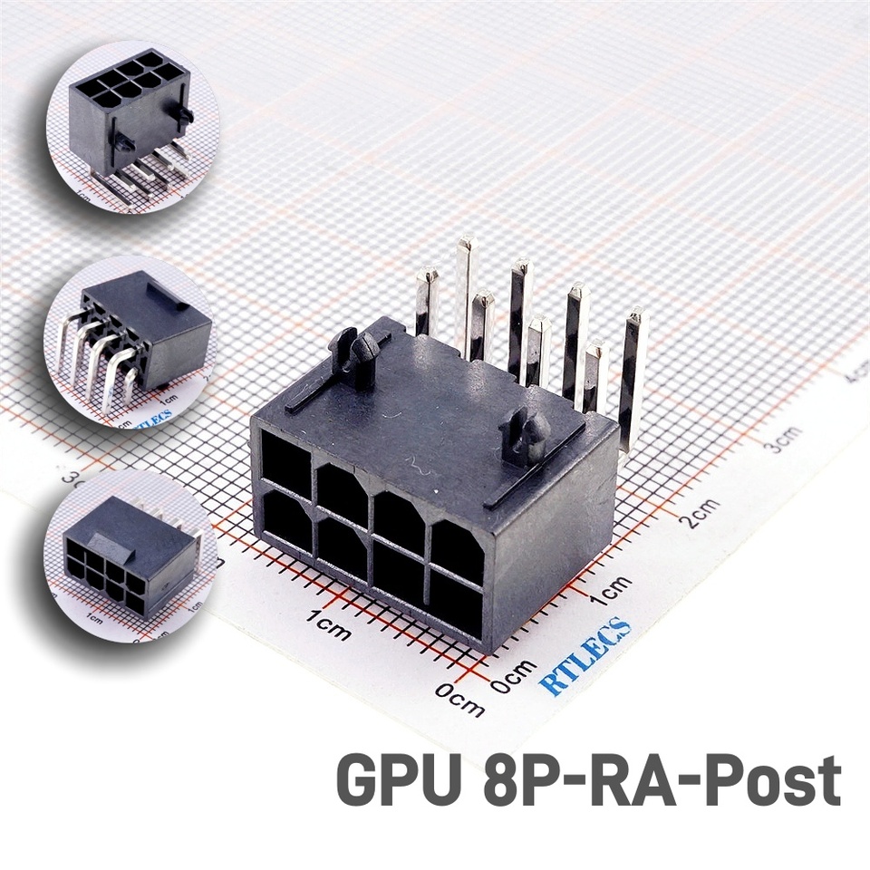 

Разъёмы PCI Express для видеокарты RTLECS GPU8P-x 5 шт.