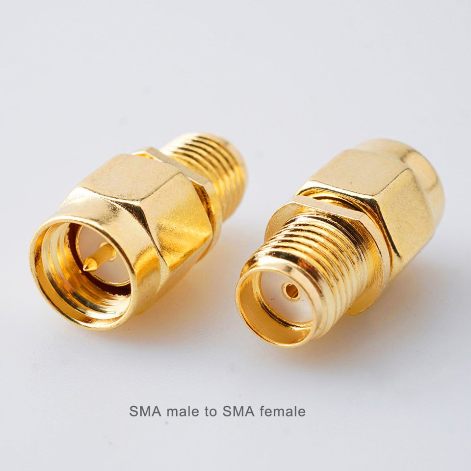 

2 шт. адаптер SMA «мама» на SMA «папа» для радиочастотных систем предотвращает окисление и коррозии, аксессуары для подключения