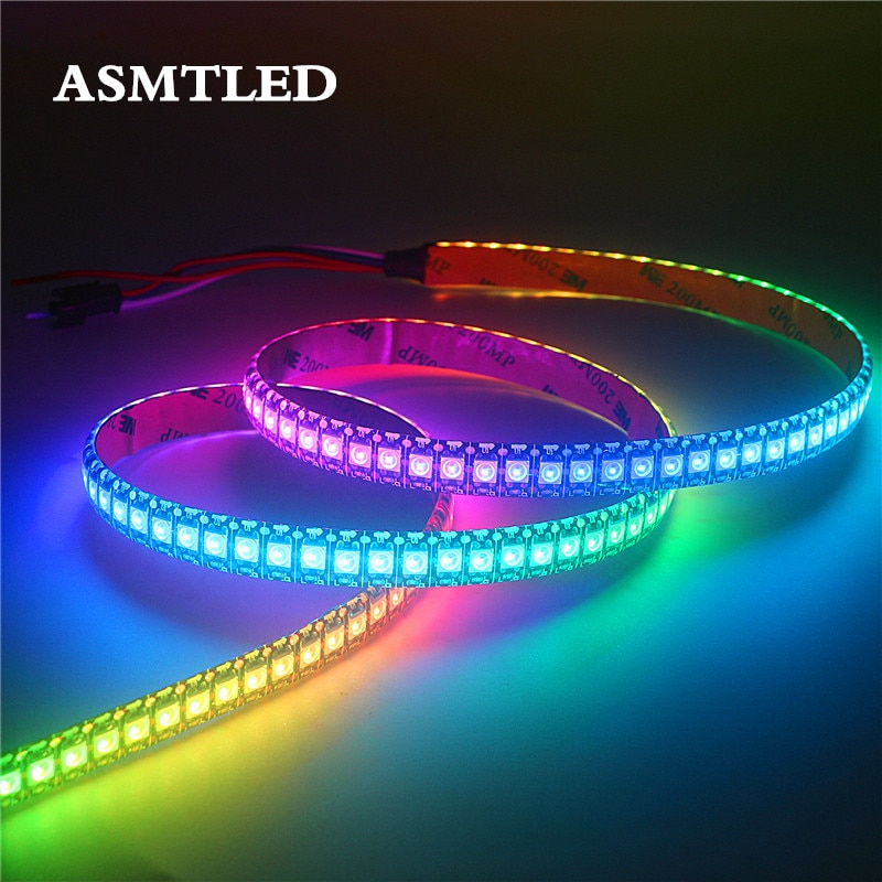 

ASMTLED светодиодная лента WS2812B RGB 50/100/200/300/400/500 см