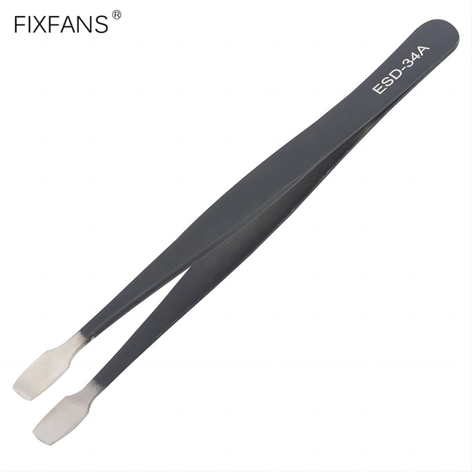 

FIXFANS Прецизионные пинцеты ESD-34A из нержавеющей стали