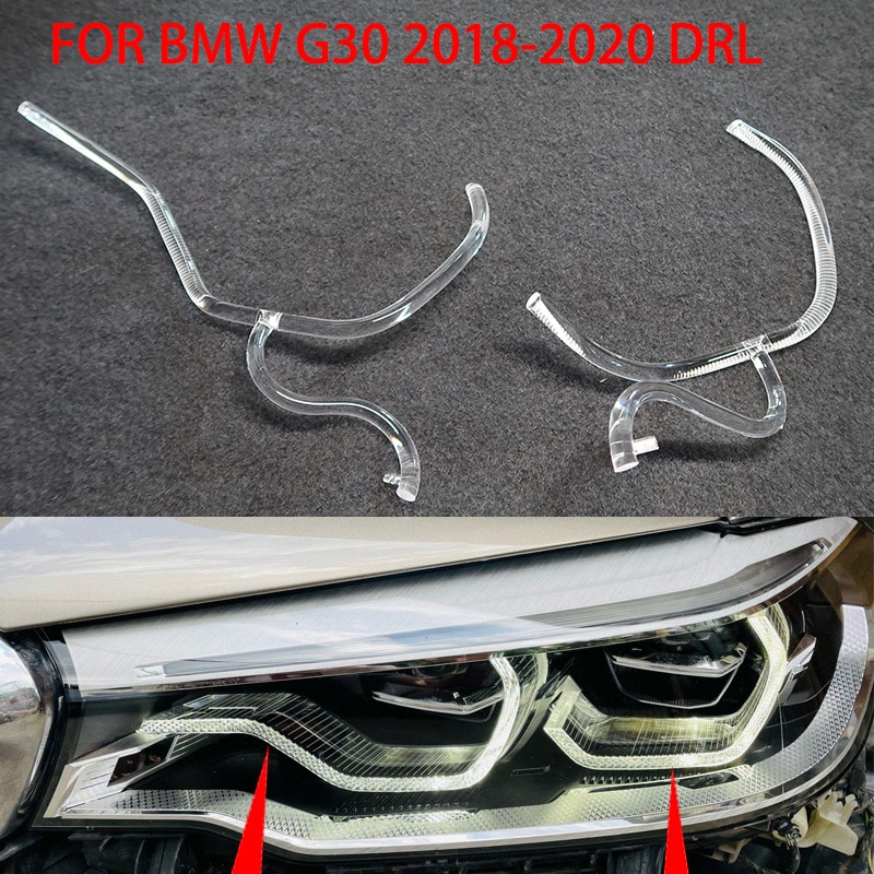

Для Bmw 5 серии G30 2018-2020 светодиодные DRL дневные ходовые огни направляющая пластина дневные ходовые огни трубки дневные ходовые огни