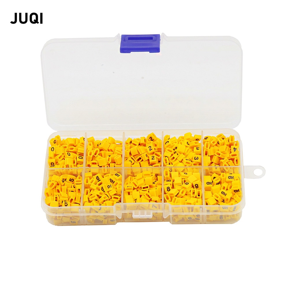 

Кабельные маркеры Flat Yellow 1000 шт.